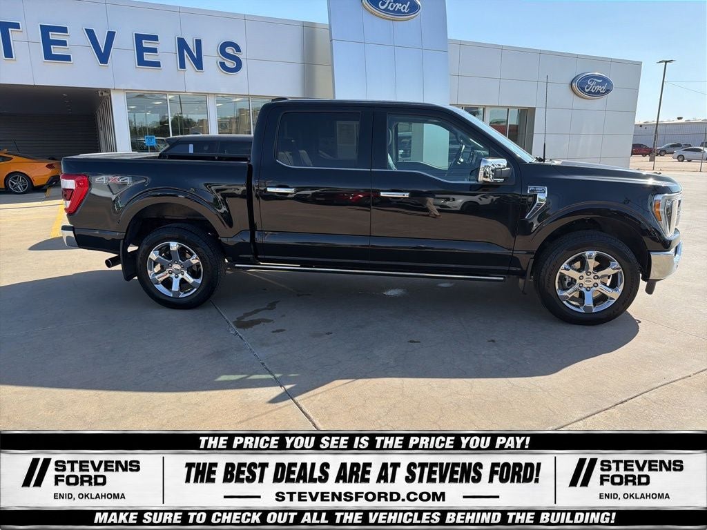 2023 Ford F-150 — rear three-quarter view
