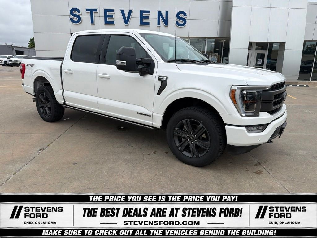 2023 Ford F-150 — rear three-quarter view