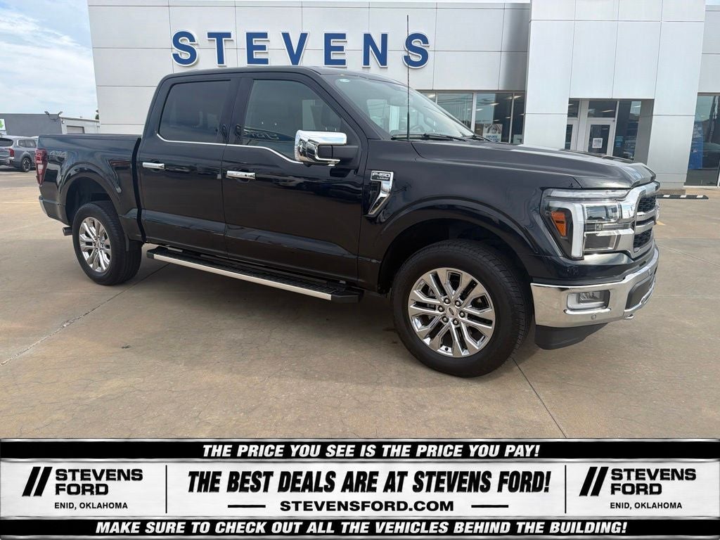 2024 Ford F-150 — rear three-quarter view
